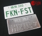 Preview: JDM FKN-FST Japan License Plate