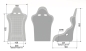 Preview: Sparco Legend Martini Racing Carbon Kevlar FIA Bucket Seat, Grey