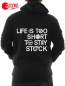 Preview: Life Is Too Short Hoodie / Sweatshirt / Pullover