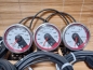 Preview: MUGEN Honda Gauges Triple Meter Water and Oiltemp + Oil Pressure Civic S2000 NSX Integra Set 1