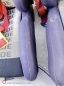 Preview: BRIDE Brix Blau JDM Retro Sportsitz Halbschale Set + Sabelt Gurte