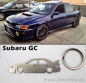 Preview: Subaru GC Limo Silhoutte Metall Anhänger