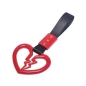 Preview: Tsurikawa Broken Heart Red Strap Black