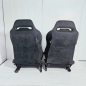 Preview: *SOLD* RECARO SR-3 Honda EK9 DC2 TypeR Seats Black Suede Leather