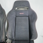 Preview: *SOLD* RECARO SR-3 Honda EK9 DC2 TypeR Seats Black Suede Leather