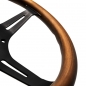Preview: DriftShop Steering Wheel, Wood, Black Spokes
