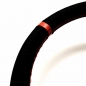 Preview: DriftShop Steering Wheel (90 mm Dish), Black Suede, Black Spokes