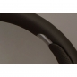 Preview: Nardi Kallista Steering Wheel, Black Leather, Chrome Spokes, Ø35 cm