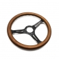 Preview: DriftShop Steering Wheel, Wood, Black Spokes