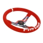 Preview: DriftShop Hydrodip Steering Wheel Red and 70mm Dish 350mm