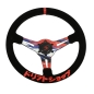 Preview: DriftShop Hydrodip Steering Wheel Black and 70mm Dish 350mm