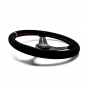 Preview: DriftShop Steering Wheel (35 mm Dish), Black Suede, Black Spokes