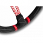 Preview: Momo Ultra Steering Wheel (90 mm Dish), Alcantara, Red Spokes - 35 cm