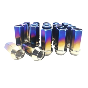 M12x1.5 Titanium Wheel Nuts HEX 45mm Open End - Rison