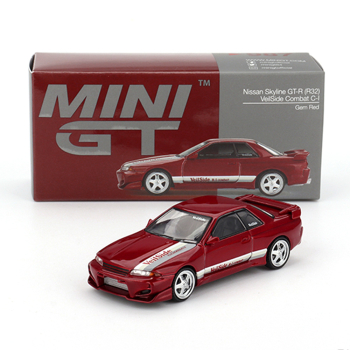 1/64 Nissan Skyline GT-R R32 VeilSide Combat C-I Gem Red - Mini GT