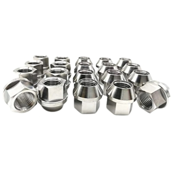 M12x1.5 Titanium Wheel Nuts Short Open - Rison