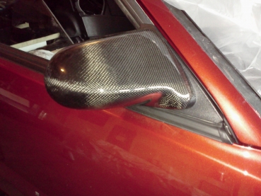 Aerodynamics Spoon Style Mirrors Carbon Honda Civic,CRX
