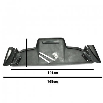 Nissan 350z G35 JDM TS Style CARBON Diffusor 5-Teilig