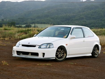 Honda Civic 99-00 Backyard Special Style FRP Bumper with Lip