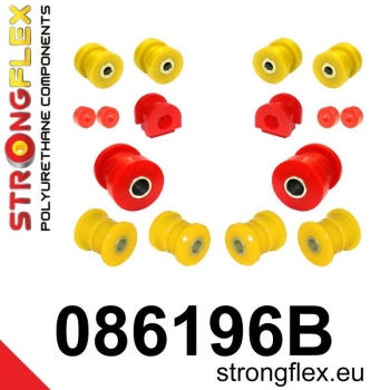 Honda Integra DC2 Type R (95-00) Suspension FRONT Bushing Kit STREET STRONGFLEX PU 086196B