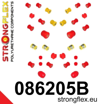 Honda Prelude V 96-01 Suspension Bushing Kit SPORT STRONGFLEX PU 086205B