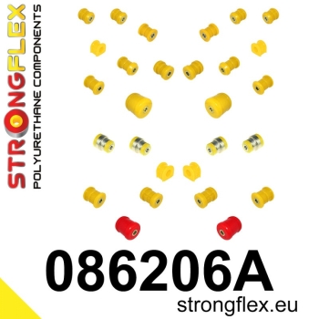 Honda Prelude SH V 96-01 Suspension Bushing Kit SPORT STRONGFLEX PU 086206A