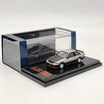 1/64 Hobby Japan Toyota Corolla Levin AE86 3dr GT Apex Silver Black