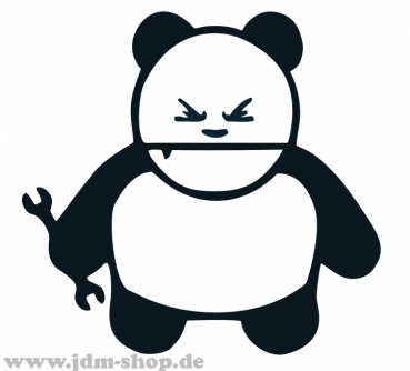 Panda Mechanic Decal