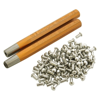 100x Rivet Aluminum Set