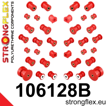 Mazda MX-5 NA 89-98 Suspension Bushing Kit STREET STRONGFLEX PU 106128B