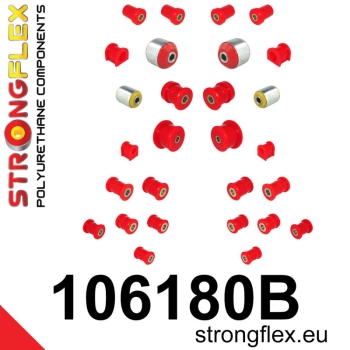 Mazda MX-5 NC Suspension Bushing Kit STREET STRONGFLEX PU 106180B