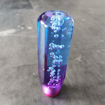Bubble Shift Knob 8-Shaped 150mm Blue Purple