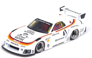 1/64 Mazda RX7 FD3s LBWK Liberty Walk Super SIlhoutte White - Inno64