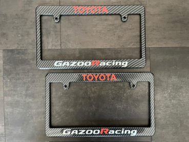 JDM Kennzeichen Rahmen Original Toyota Gazoo Racing