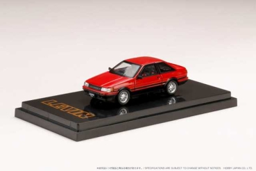 1/64 Hobby Japan Toyota Corolla Levin AE86 2dr GT Apex Red Black