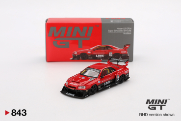 1/64 Nissan LB-ER34 Super Silhouette Skyline - MiniGT