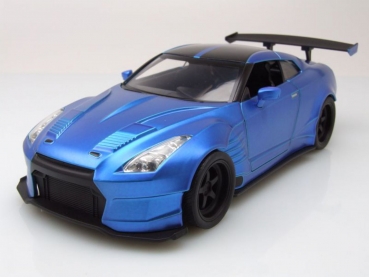 1:24 F&F6 Brian´s Nissan GT-R R35 Ben Sopra Blue - Jada