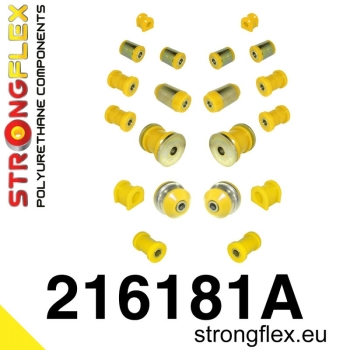 Toyota Celica VII (99-06) Suspension PU Bushing Kit SPORT Complete STRONGFLEX 216181A