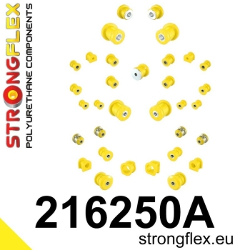 Lexus LS400 II UCF20 94-00 Suspension Bushing Kit SPORT STRONGFLEX PU 216250A