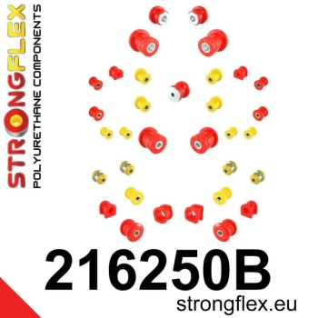 Lexus LS400 II UCF20 94-00 Suspension Bushing Kit STREET STRONGFLEX PU 216250B