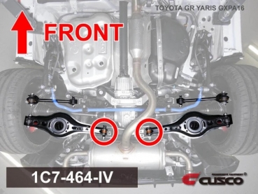 Cusco Pillow Ball Suspension Bush Rear Arm Rear Toyota Yaris GR 20+