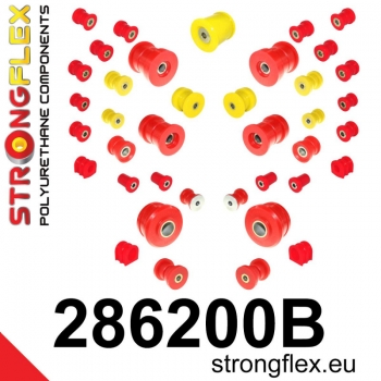 Nissan 370Z G37 G37S Suspension Bushing Kit STREET STRONGFLEX PU 286200B