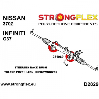 Nissan 370Z G37 G37S Suspension Bushing Kit STREET STRONGFLEX PU 286200B