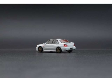 1/64 Subaru Impreza WRX JDM RHD Bug Eye  + Wheels Weiss - BM Creations