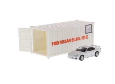 1/64 Nissan Silvia S15 LHD white  Container Special - BM Creations