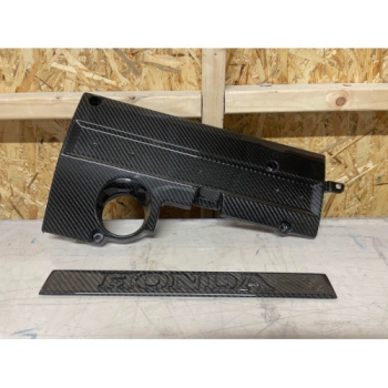 Honda Civic FK2 Carbon Engine Cover with Coil Plug Cover