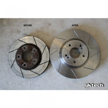 Nissan Z32/R32/S14/S15 Front Caliper Bracket To Suit 324mm R33 GTR Rotor GKTECH
