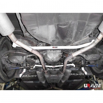 Nissan Skyline V35 2.5 01+ UltraRacing 2x 2 Point Rear Lower Bar