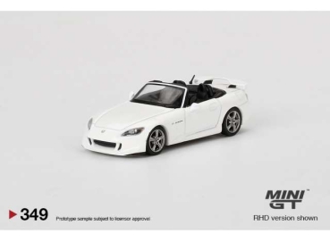 1/64 Mini GT Honda S2000 Type S Grandprix White