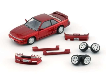 1/64 Nissan Silvia PS13  Metallic Red - BM Creations